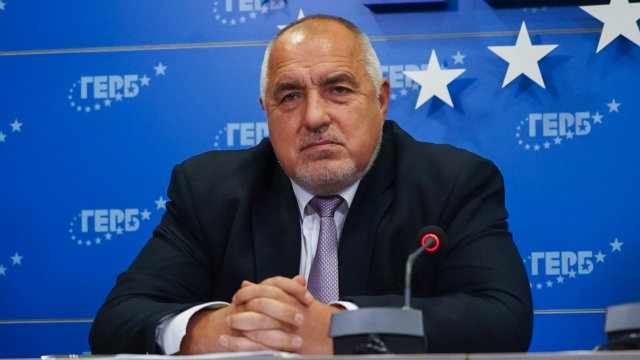 Лидерът на ГЕРБ Бойко Борисов. Снимка: Ралица Белчева, БГНЕС