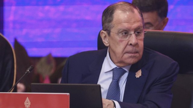 <p>
	Руският външен министър Сергей Лавров. <em>Снимка: EPA/RUSSIAN FOREIGN MINISTRY PRESS SERVICE</em></p>
