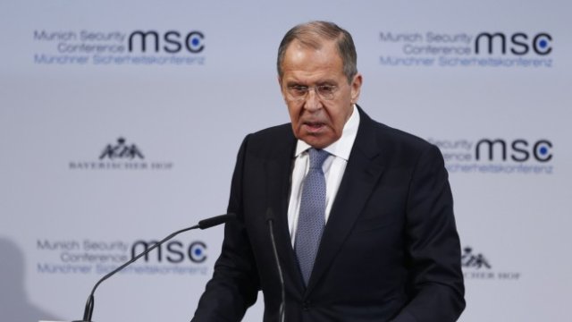 <p>
	Руският външен министър Сергей Лавров. <em>Снимка:&nbsp;Michaela Handrek-Rehle/Bloomberg</em></p>
