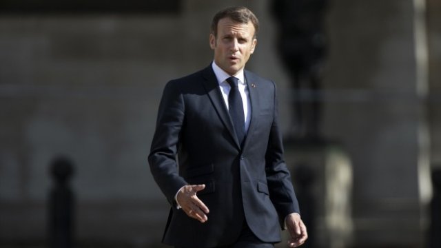 <p>
	Френският президент Еманюел Макрон. <em>Снимка:&nbsp;Simon Dawson/Bloomberg</em></p>
