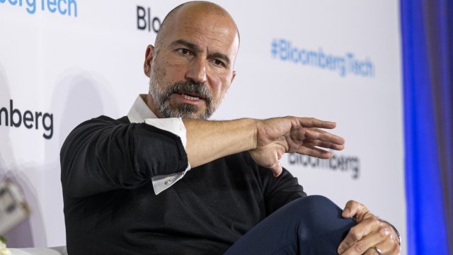 Главният изпълнителен директор на Uber Дара Хосровшахи. Снимка: Bloomberg L.P.