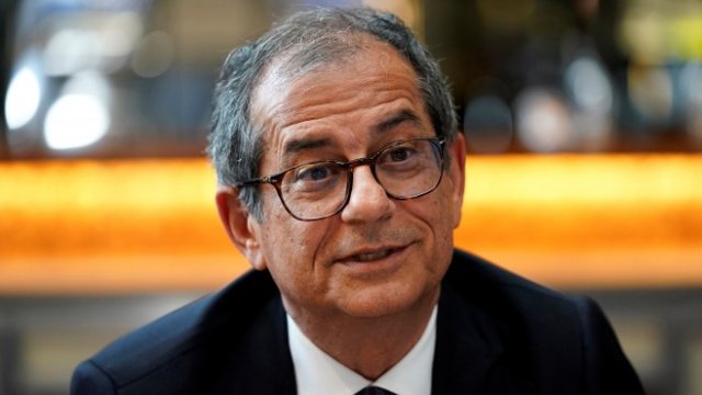 <p>
	Финансовият министър на Италия Джовани Триа. <em>Снимка: Ройтерс</em></p>
