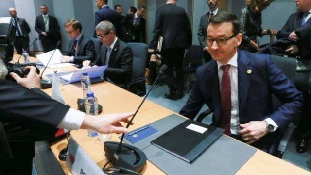 <p>
	Премиерът на Полша Матеуш Моравецки. <em>Снимка: Архив Ройтерс</em></p>
