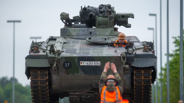 Германските Marder. Снимка: DPA