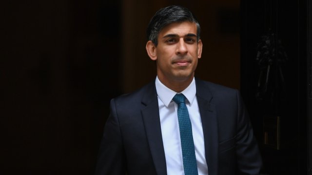 Британският премиер Риши Сунак. Снимка: Bloomberg