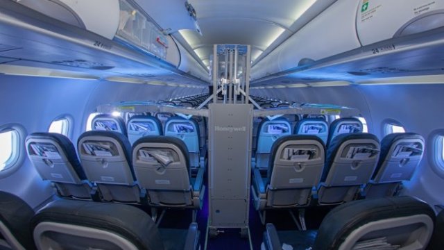 „България Еър“ започва UV дезинфекция на самолетите си с Honeywell UV Cabin System II