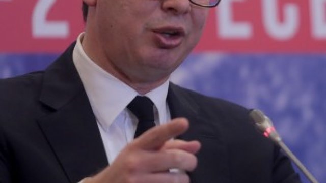 <p>
	Сръбският президент Александър Вучич.&nbsp;<em>Снимка: EPA/БГНЕС</em></p>
