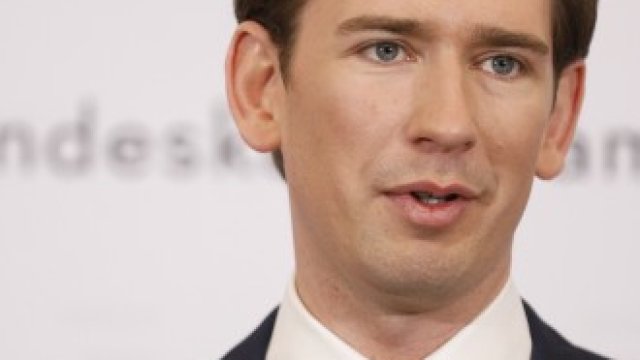 <p>
	Австрийският канцлер Себастиан Курц.&nbsp;<em>Снимка: EPA/БГНЕС</em></p>
