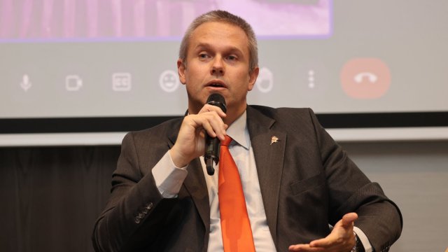 Министърът на електронното управление Александър Йоловски. Снимка: 	 Министерство на електронното управление