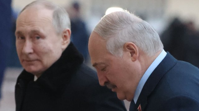 Владимир Путин и Александър Лукашенко. Снимка: Getty Images