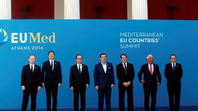 <p>
	Средиземноморската седморка.<em> Снимка:</em> <em>Ройтерс</em></p>
