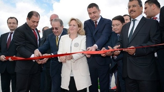 <p>
	Официалното откриване на директната линия Варна-Истанбул.<em> Снимка: БТА</em></p>
