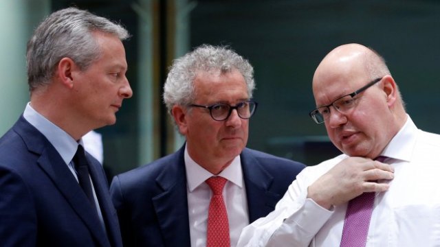 <p>
	Льо Мер (вляво) и Алтмайер (вдясно). Снимка: Ройтерс</p>
