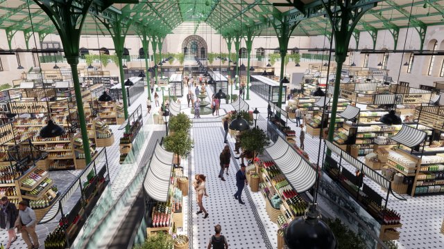 3D визуализация на Халите. Източник: Kaufland