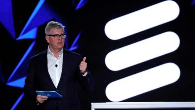<p>
	Главният изпълнителен директор на Ericsson Борхе Еколм. <em>Снимка: Архив Ройтерс</em></p>
