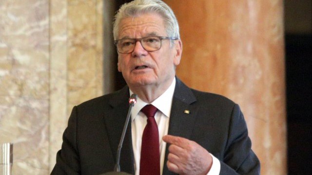 <p>
	Йоахим Гаук.&nbsp;<em>Снимка: БТА</em></p>
