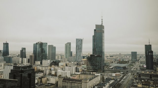 Изглед от Варшава. Снимка: Damian Lemański/Bloomberg