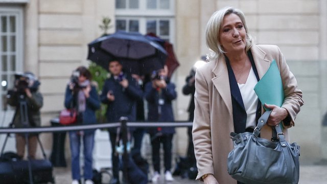 Лидерката на крайната десница Марин Льо Пен. Снимка: Bloomberg LP
