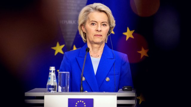 Председателят на Европейската комисия Урсула фон дер Лайен. Снимка: Bloomberg LP