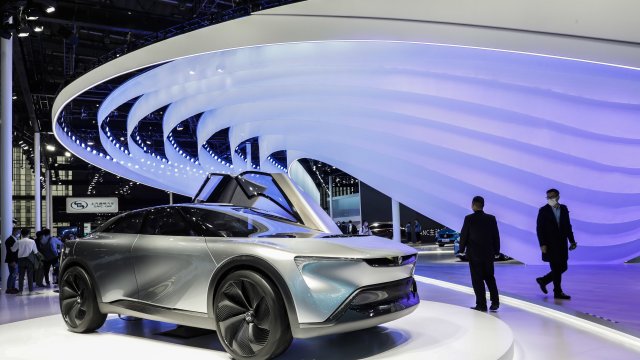 Електрическият Buick Electra. Снимка: Qilai Shen/Bloomberg