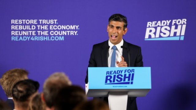 <p>
	Риши Сунак. <em>Снимка: Bloomberg</em></p>
