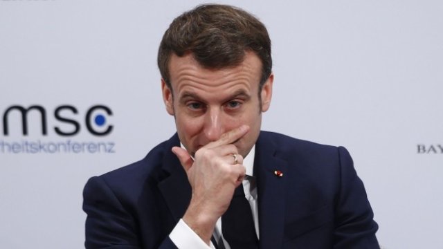 <p>
	Френският президент Еманюел Макрон. <em>Снимка:&nbsp;Michaela Handrek-Rehle/Bloomberg</em></p>
