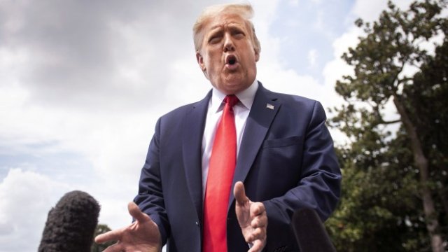 <p>
	Президентът на САЩ Доналд Тръмп. <em>Снимка:&nbsp;Kevin Dietsch/UPI/Bloomberg</em></p>
