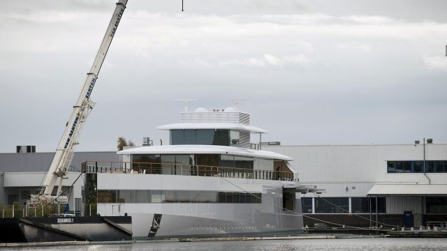 <p>
	Venus на пристанището в Амстердам. <em>Снимка: Ройтерс</em></p>
