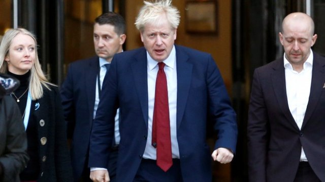 <p>
	Британският премиер Борис Джонсън.<em> Снимка: Ройтерс</em></p>
