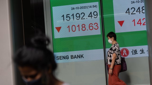 Акциите в Хонконг отбелязаха най-лошия си ден от световната финансова криза през 2008 г. насам. Снимка: ЕРА