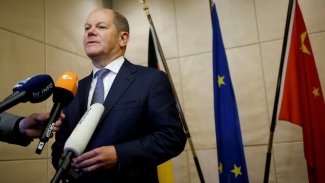 <p>
	Олаф Шолц. <em>Снимка: Архив Ройтерс</em></p>
