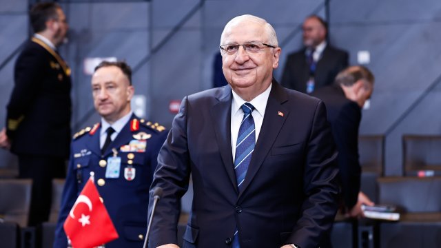 Турският министър на отбраната Яшар Гюлер. Снимка: Simon Wohlfahrt/Bloomberg