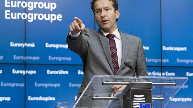 <p>
	Йерун Диселблум: &bdquo;Вратата за Гърция е отворена&ldquo;. <em>Снимка: Ройтерс</em></p>
