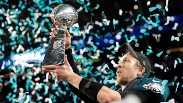 <p>
	Philadelphia Eagles спечелиха тазгодишния финал&nbsp;Super Bowl. <em>Снимка: Ройтерс</em></p>
