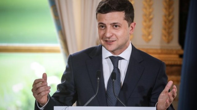 <p>
	Президентът на Украйна Володимир Зеленски. <em>Снимка: Ройтерс</em></p>
