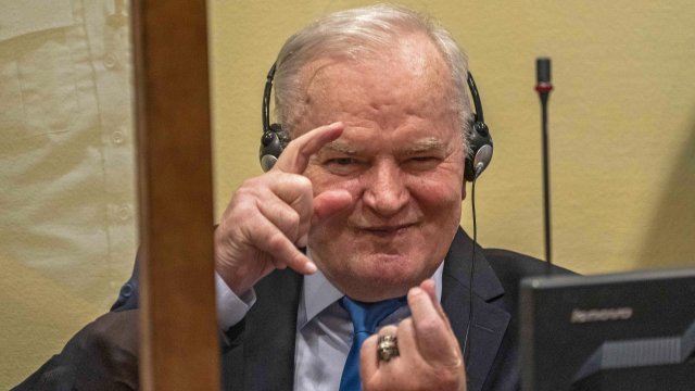 Радко Младич пред 2021 г. Снимка: EPA/JERRY LAMPEN