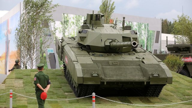 Танк &quot;Армата&quot;. Снимка: Andrey Rudakov, Bloomberg