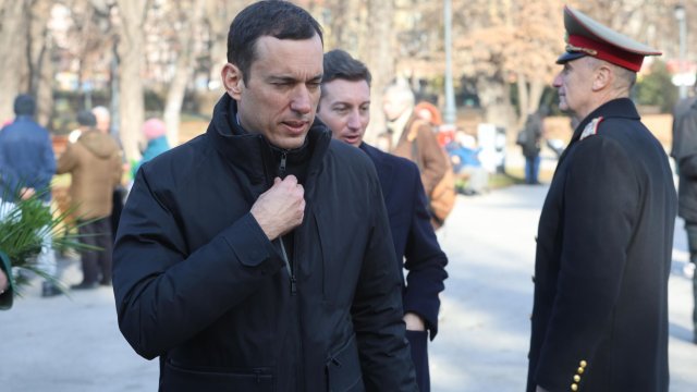 Кметът на София Васил Терзиев. Снимка: БГНЕС/Антон Станков