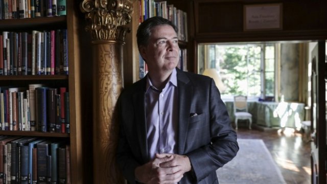 <p>
	Джеймис Коми. <em>Снимка: Alex Kraus/Bloomberg</em></p>
