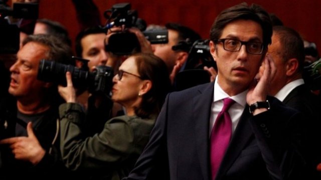 <p>
	Президентът на Северна Македония Стево Пендаровски.&nbsp;<em>Снимка: Архив Ройтерс</em></p>
