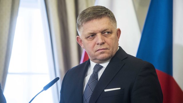 Словашкият премиер Роберт Фицо. Снимка: Bloomberg LP