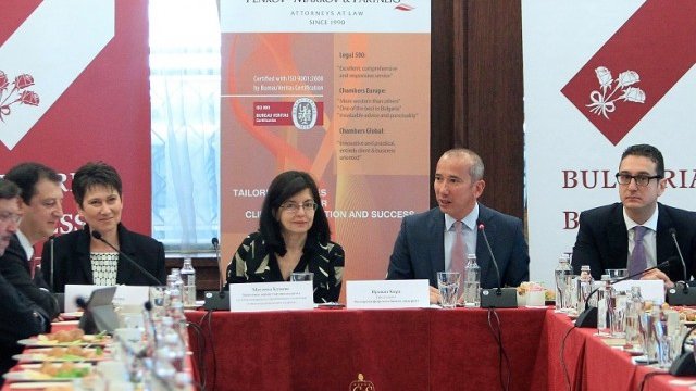 <p>
	Дискусия, организирана от Български форум на бизнес лидерите и представители на бизнеса. <em>Снимка: БТА</em></p>
