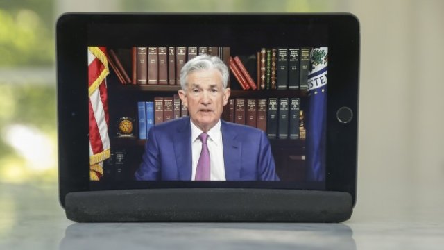 <p>
	Джером Пауъл. <em>Снимка: Bloomberg</em></p>
