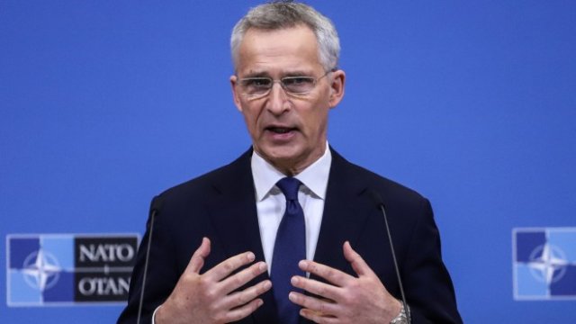 <p>
	Генералният секретар на НАТО Йенс Столтенберг.&nbsp;<em>Снимка: Valeria Mongelli/Bloomberg</em></p>
