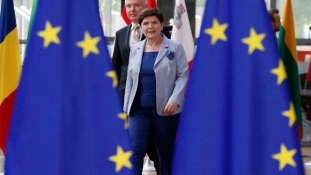 <p>
	Премиерът на Полша Беата Шидло. <em>Снимка: Ройтерс</em></p>
