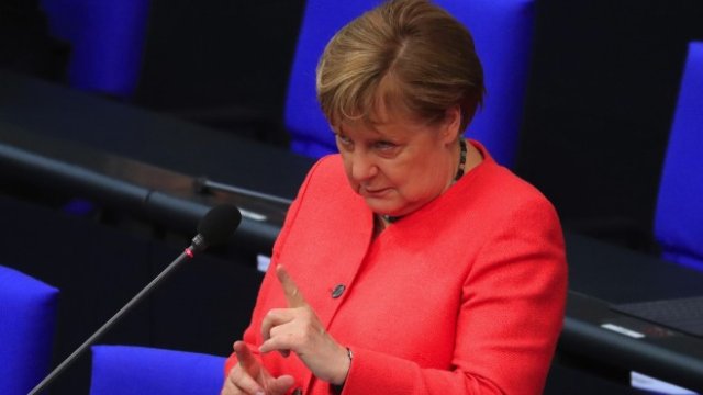 <p>
	Германският канцлер Ангела Меркел.<strong> </strong><em>Снимка: Bloomberg L.P.</em></p>
