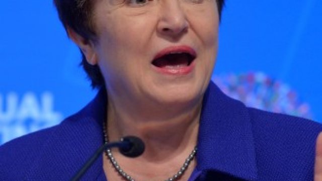 <p>
	Управляващият директор на МВФ Кристалина Георгиева.&nbsp;<em>Снимка: Архив Ройтерс</em></p>
