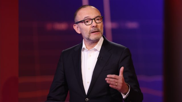 Новият главен изпълнителен директор на Schneider Electric Петер Хервек. Снимка: Hollie Adams/Bloomberg