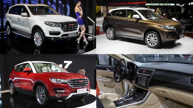 <p>
	Премиерите на Great Wall на изложението в Шанхай. Колаж: Automedia.bg</p>
