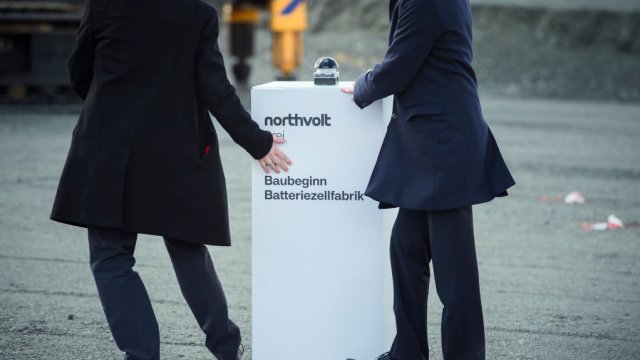 Кадър от началото на строежа. Снимка: Gregor Fischer/Getty Images